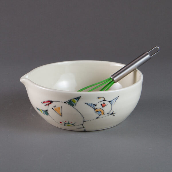 Dressing bowl